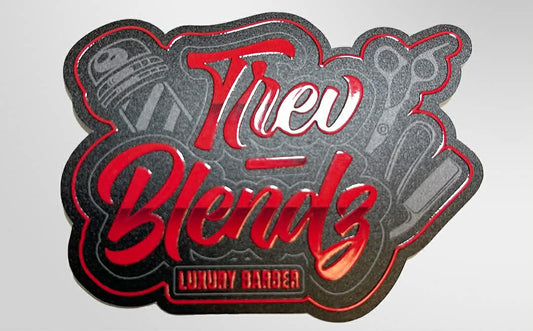 Custom Embossed Die-Cut Stickers